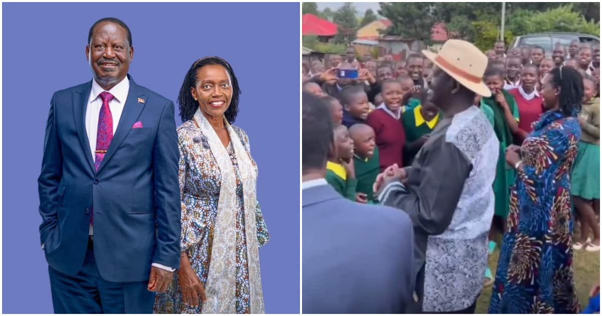 Raila Odinga, Martha Karua Leave Students At Kisii School Overjoyed ...