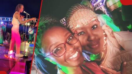 Lillian Nganga, Younger Sister Attend Hubby Juliani's Concert: "Happy People"