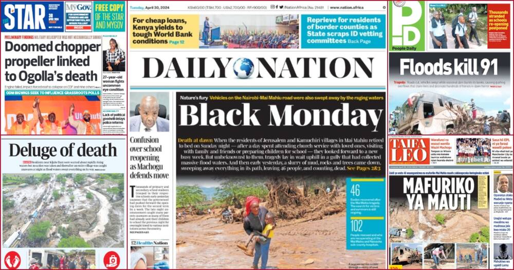 Kenyan newspapers review.