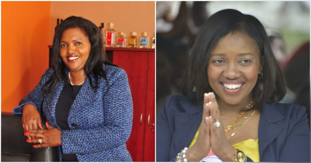 Susan Kihika and Keroche Owner.