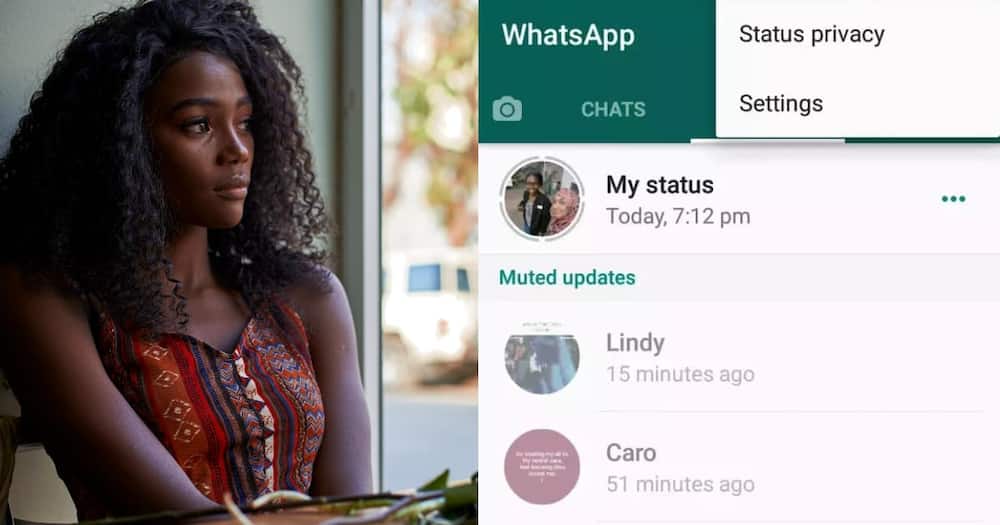 Lady finds out her husband has muted her active line on whatsapp