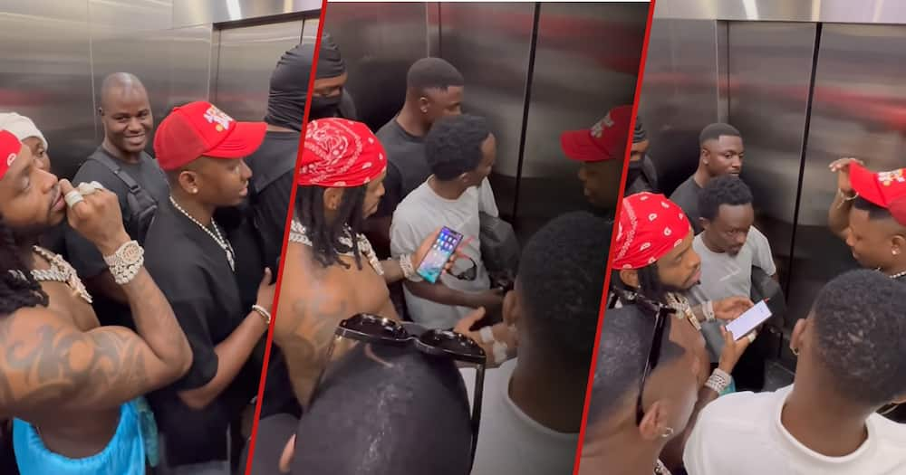 Diamond Platnumz, Juma Jux Express Fear after Getting Stuck in Faulty  Elevator: "Tumenusurika Kifo" - Tuko.co.ke