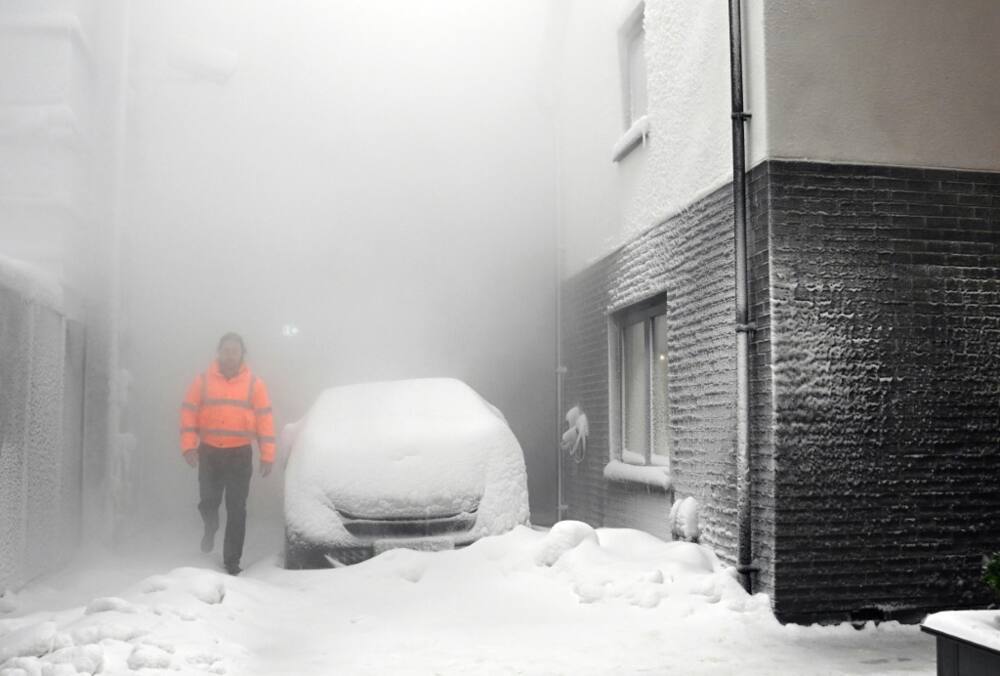 Inside the massive warehouse-style lab, scientists can recreate rain, wind, sunshine, or snow