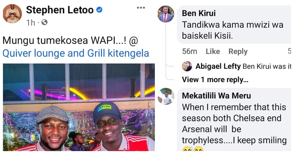 "Mungu Tumekosea Wapi": Mtangazaji Stephen Letoo Sasa Amlilia Mungu Baada ya Arsenal Kupigwa