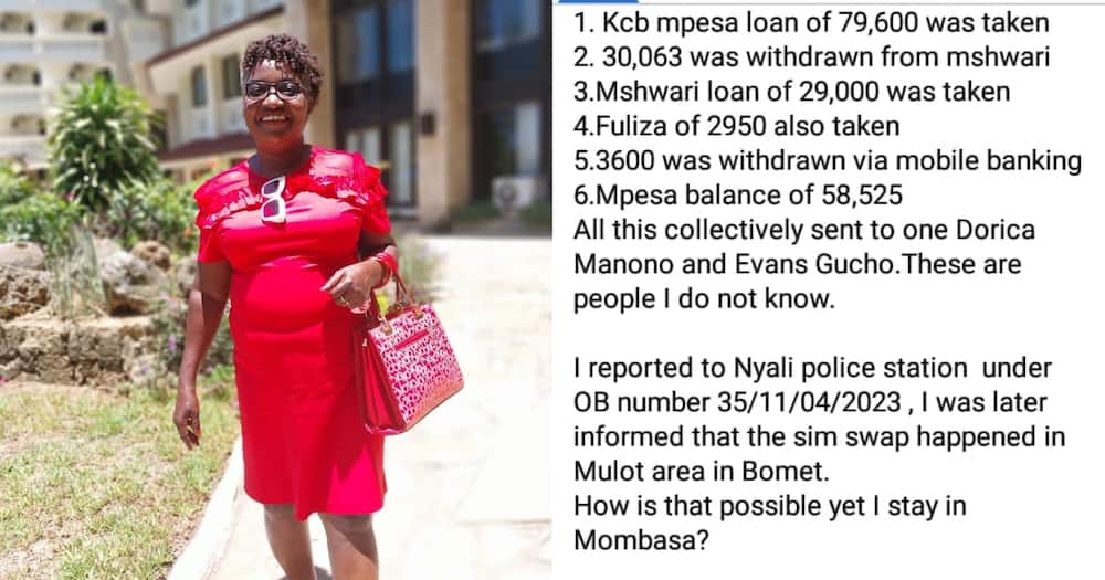 Rose Owiti lamented over Safaricom's slow response to recover her money.