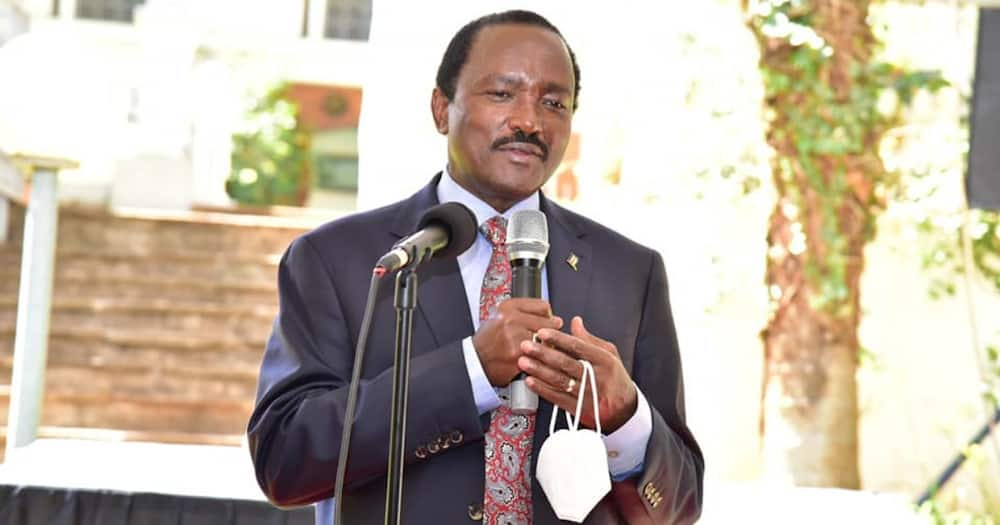 Kitui senator Enoch Wambua said Kalonzo (pictured) was on a private visit to Turkey.