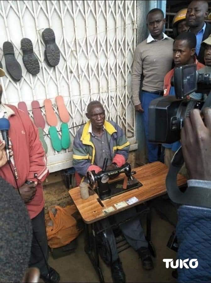 Meet 79-year-old man who claims to have sold DP Ruto first pair of shoes in 1980's