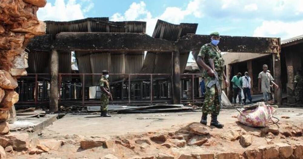 Huge fire razes down Burundi top prison. Photo: Getty Images.