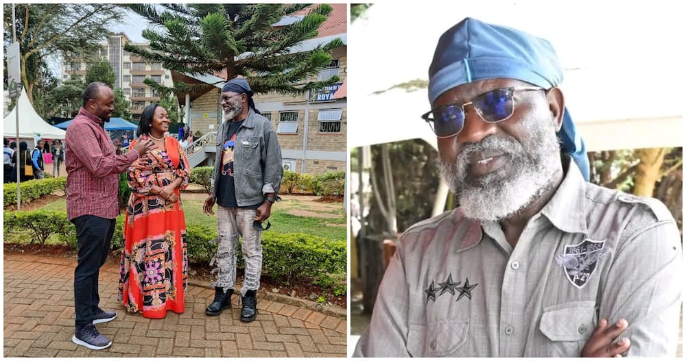 George Wajackoyah wears rugged jeans to church.