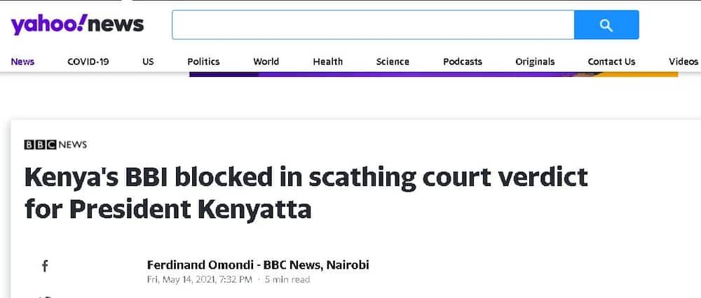 How International Media Covered Kenyan High Court’s Bbi Judgment