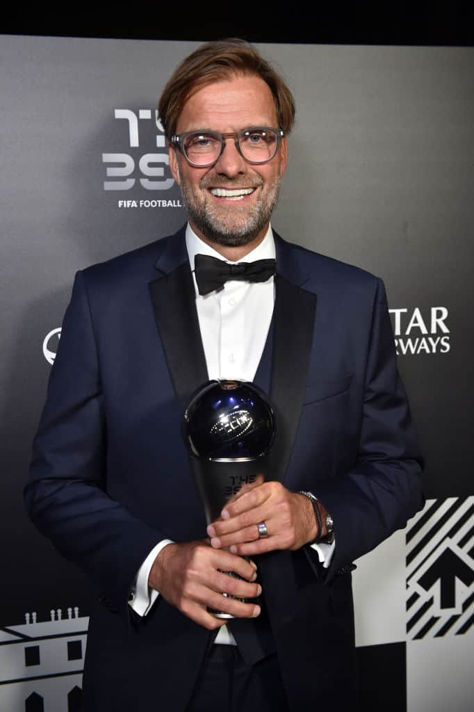 Jurgen Klopp announces he will donate part of his salary to charity after being named FIFA manager of the year