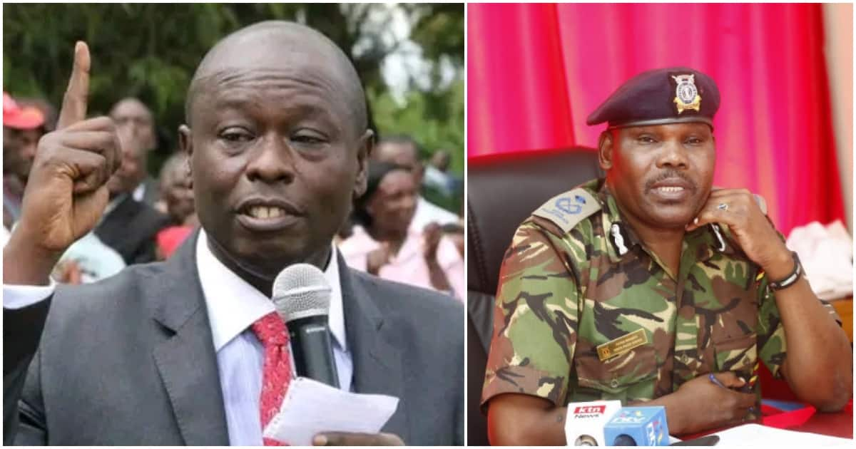 Rigathi Gachagua Promises to Punish Ex-Police Commander Peter Mwanzo ...