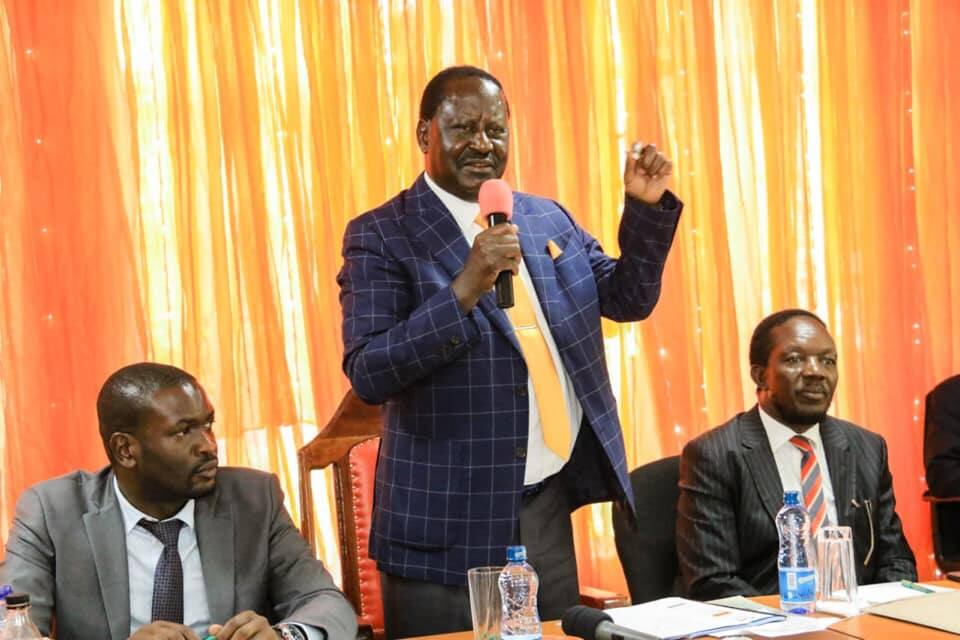 Raila Odinga says Judiciary is frustrating war on corruption