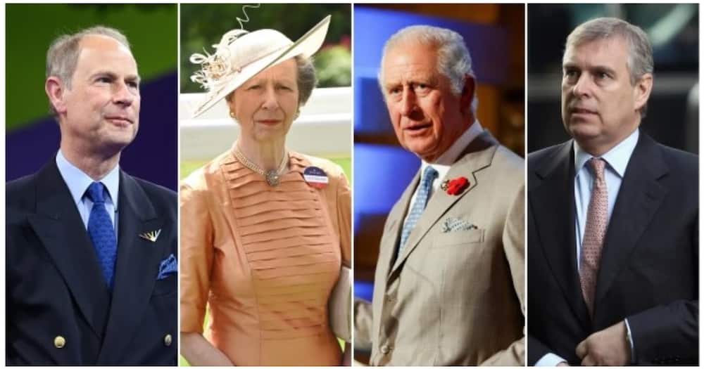 All four children of Queen Elizabeth are heading to the Majesty's Palace.