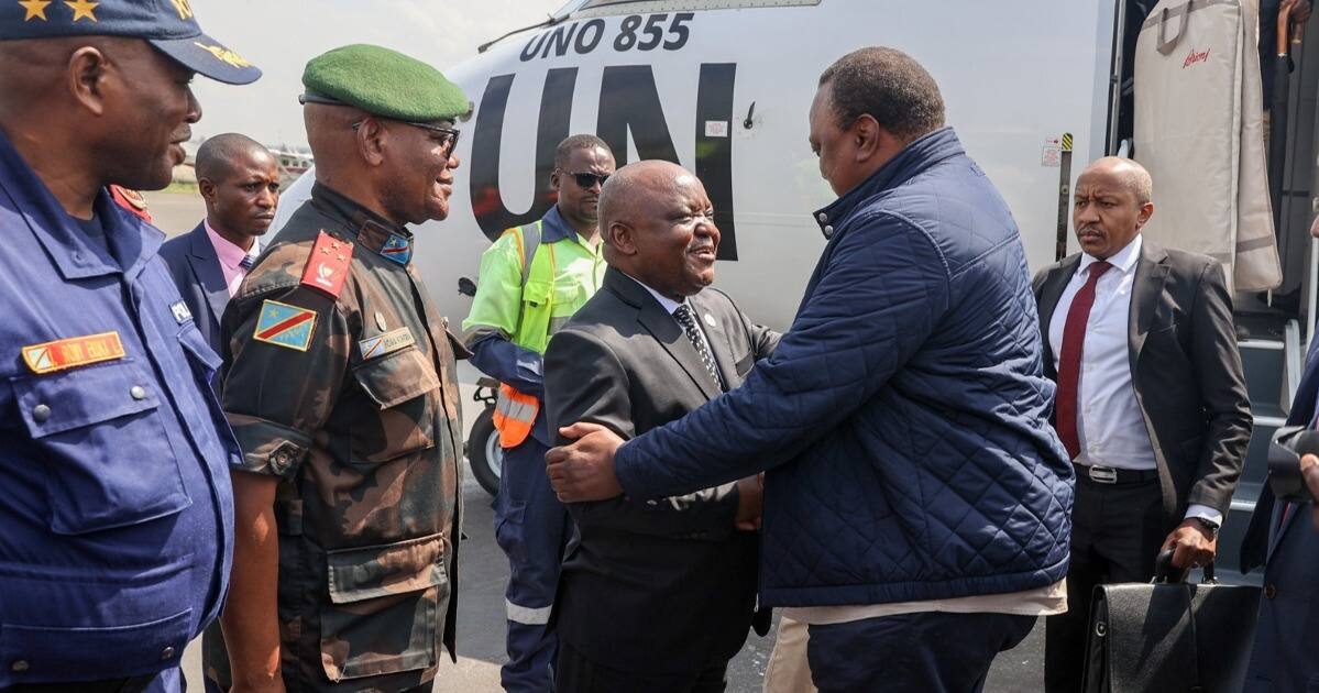 Uhuru Kenyatta Returns To DRC To Assess Security Situation, Peace ...