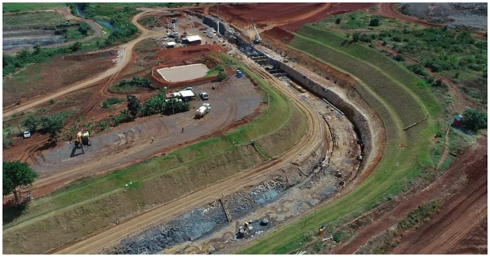 Uhuru Kenyatta’s KSh 8.5b Thiba dam nears completion.