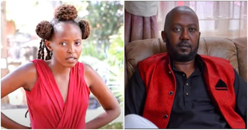 YouTuber Eve Mungai is angry at Andrew Kibe for talking about her relationship.