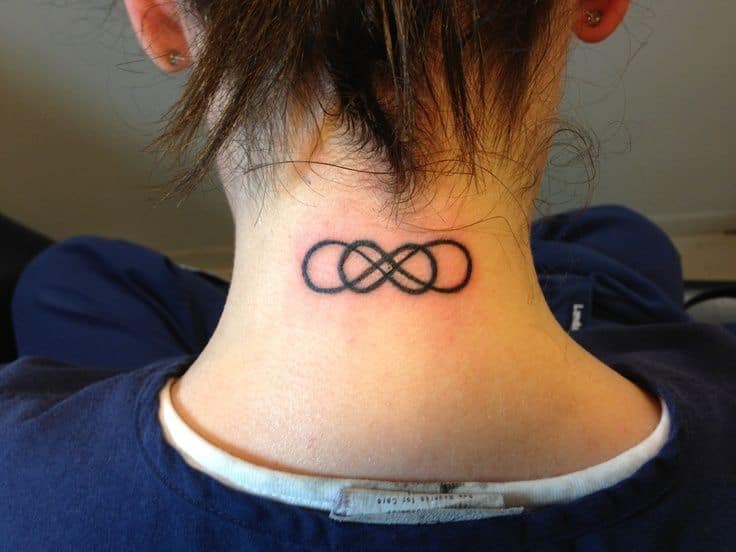 Infinity Hearts Temporary Tattoo - Etsy