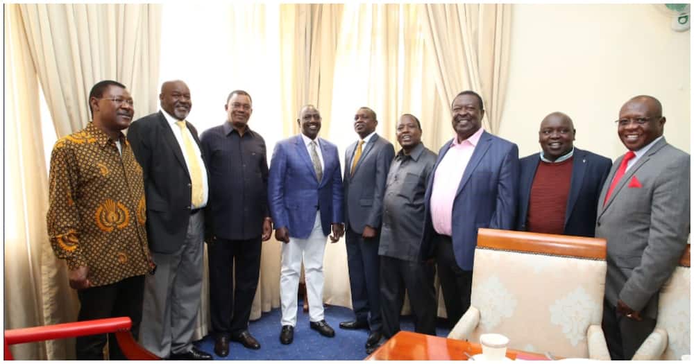 Ruto and Kenya Kenya Kwanza allies.