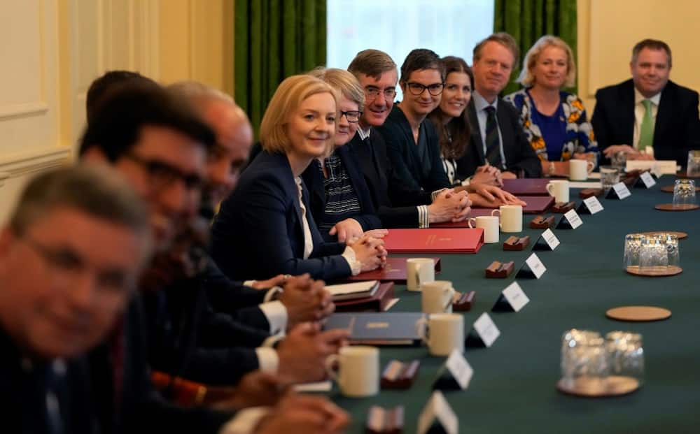 Truss met her new cabinet in Downing Street