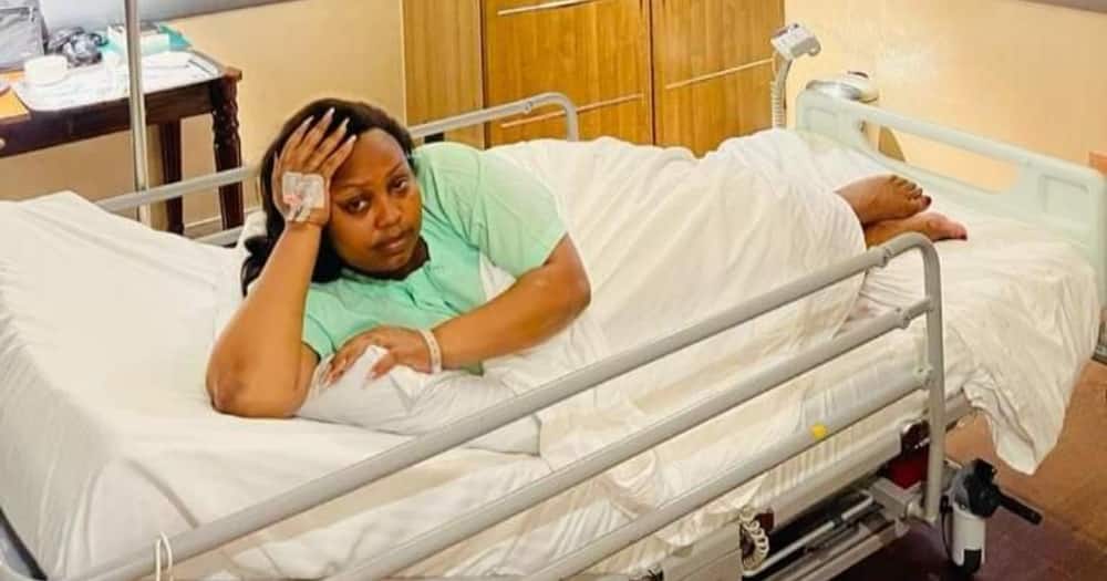 Millicent Omanga is undergoing treatment.
