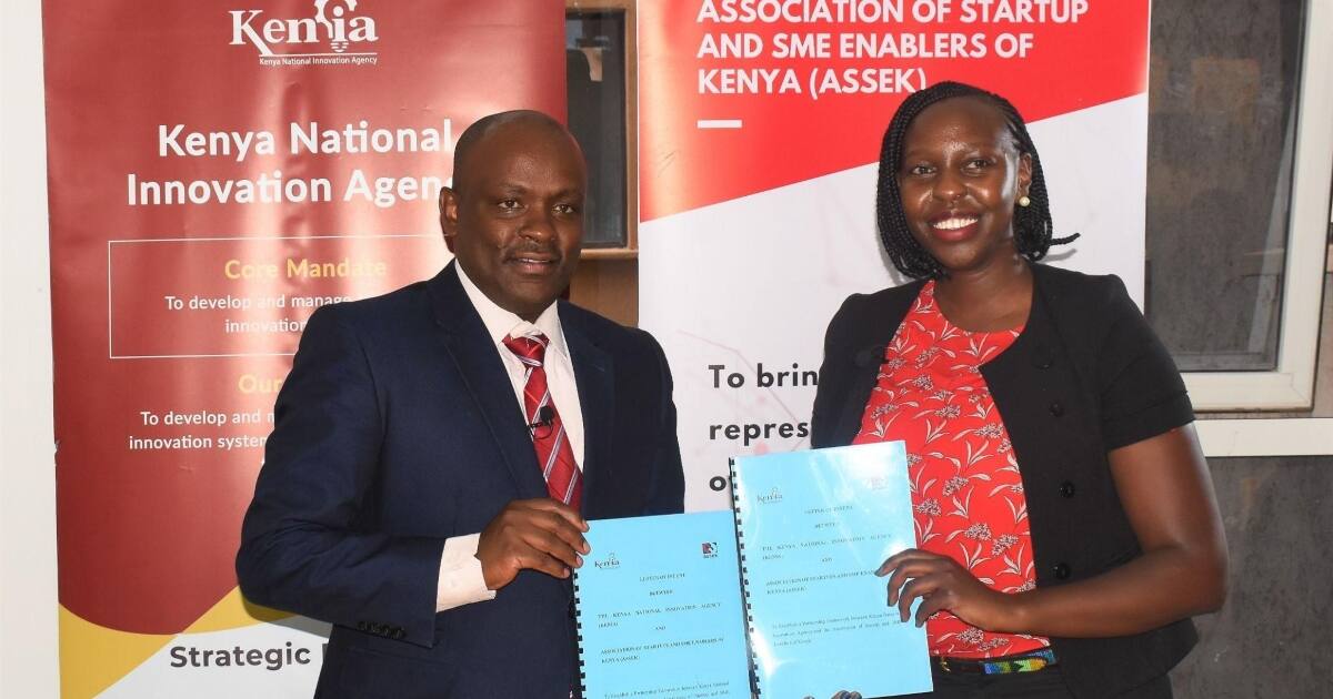 KeNIA In Deal To Support Innovation Among Kenyan Startups - Tuko.co.ke