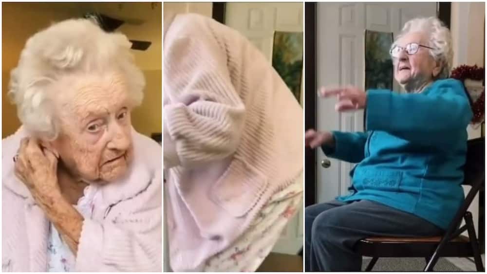Watch what happened when old woman was about to twerk to this song