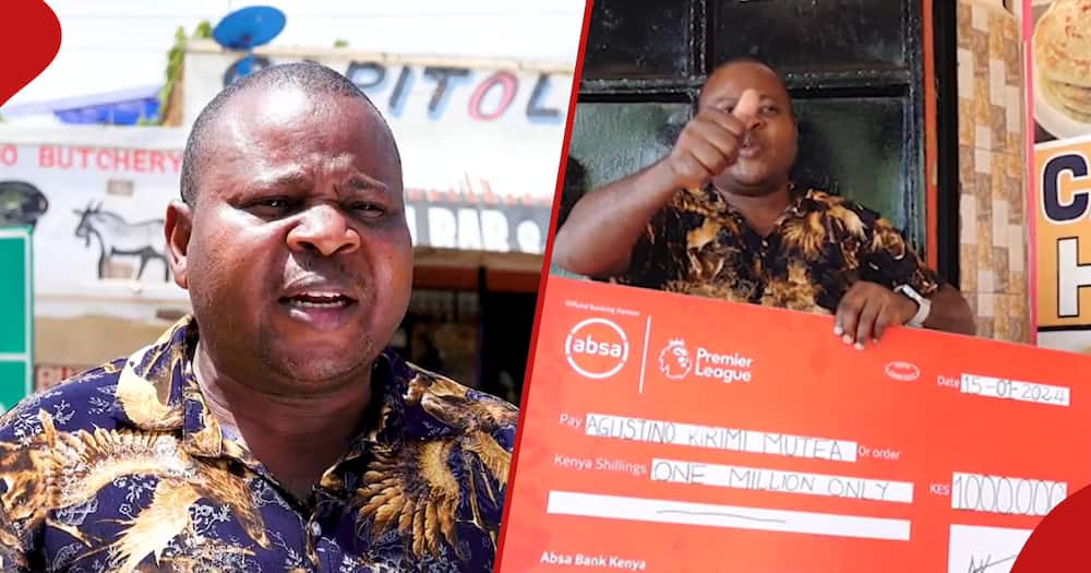 Augustion Mutea wins KSh 1 million in Absa Bank campaign.