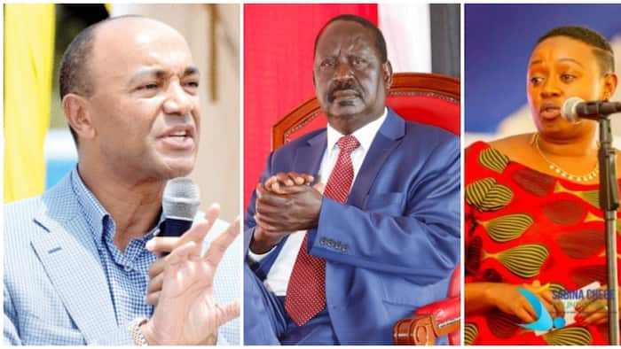 Sabina Chege Aongoza Wanasiasa wa Murang'a Kumshikiza Raila Kumteua Peter Kenneth Naibu Wake