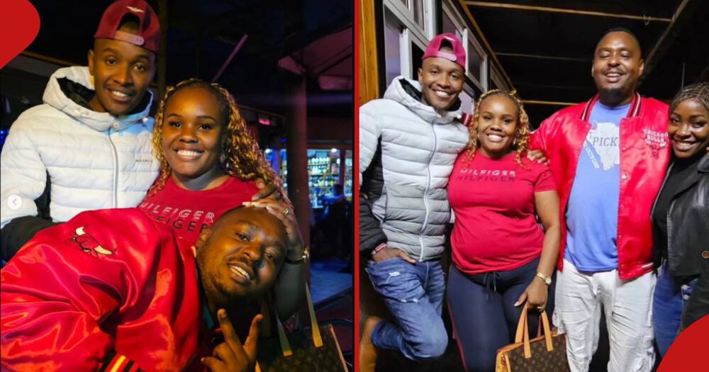 Bernice Saroni and Samidoh Hang out During Her Kenyan Vacation - Tuko.co.ke