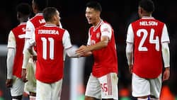 5 star Arsenal demolish top English club in tough cup competition at Emirates Stadium