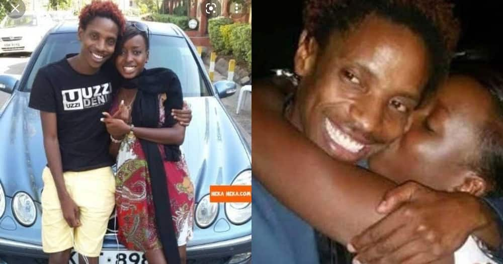 Jacque Maribe and Eric Omondi.