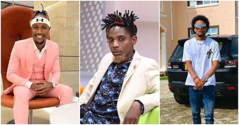 Moya David was picked as star of the year. Photo: Moya David, @Eric Omondi, @KRG The Don.