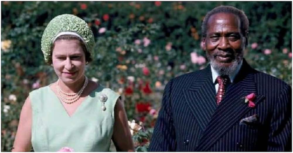 Queen Elizabeth II: Photo of Fallen Monarch with Kenya's Founding President Jomo Kenyatta Emerge.