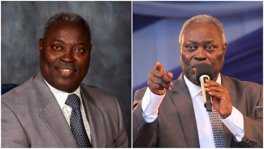 Pastor Kumuyi addressed a commission and told them if they knew any of his church members who live in sin, then they should report them. Photo: The Nation.