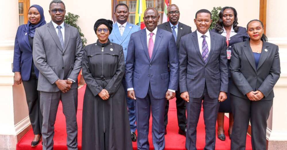 William Ruto Meets Delegation from AU Court on Human Rights ahead of ...