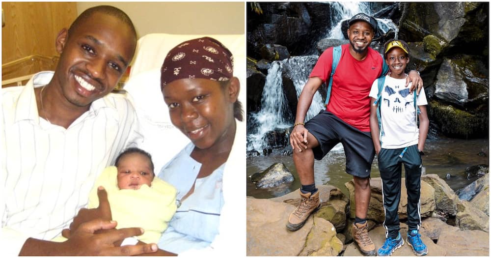 Boniface Mwangi celebrated his son, Nate's 15th birthday.