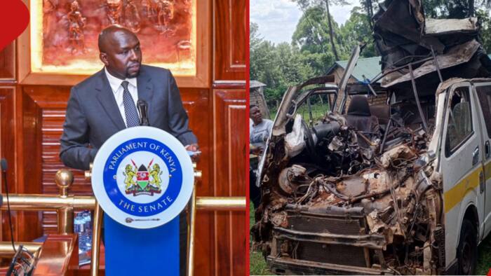 Murkomen Says Matatu that Killed 5 People in Bomet was Overloaded: "Carrying 4 Bags of Maize"