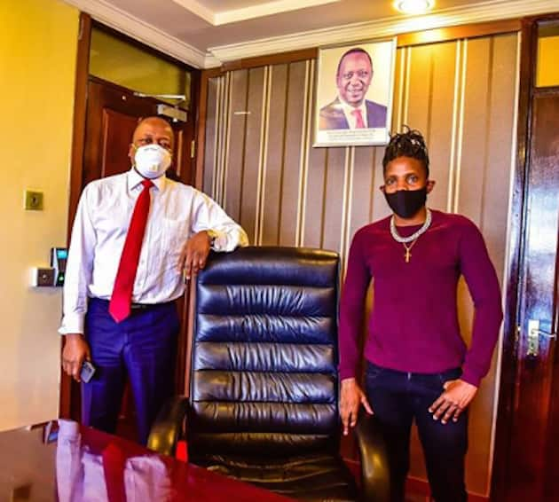 Zaddy cool: Eric Omondi shows off well-toned muscular body