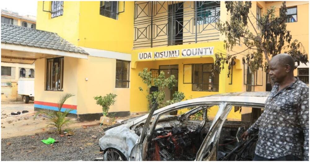 UDA offices. Photo: Kenya Police.