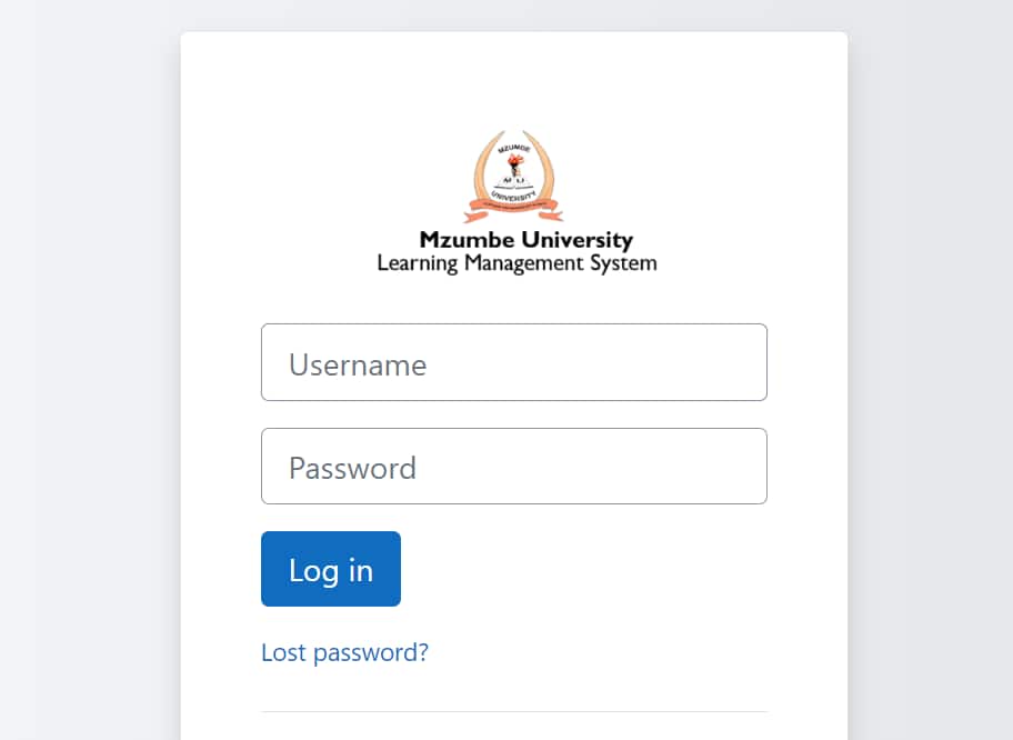 Mzumbe University e-learning