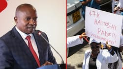 Kithure Kindiki Orders Police to Block Striking Doctors from Staging Protests: "Not Permissible"