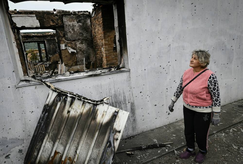 Valentyna Zgonyk-Safonova, 50, returned to find her home destroyed