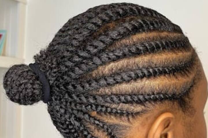 20 plain lines hairstyles without braids for natural hair - Tuko.co.ke