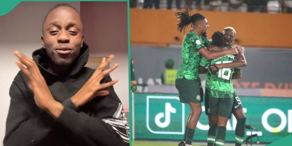 Man passionately begs South Africa to defeat Super Eagles in their AFCON semi-final match