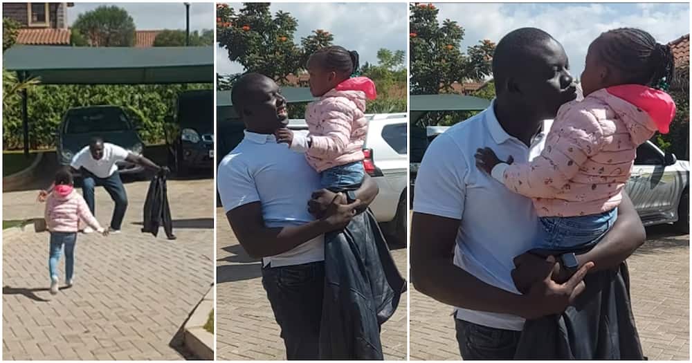 David Osiany shares moments with his daughter.