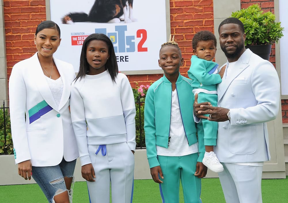 Kevin Hart's family