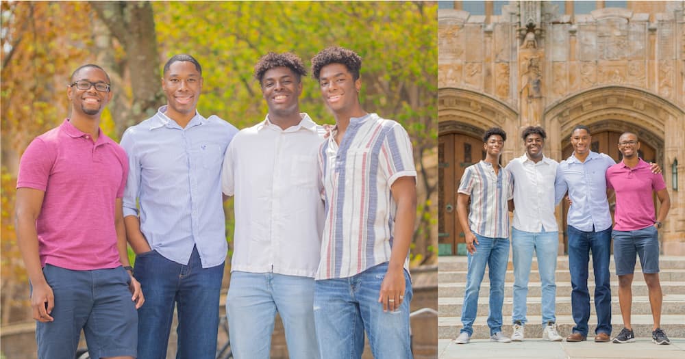 US Quadruplets Who Attended Prestigious Yale University Together Graduate Same Day