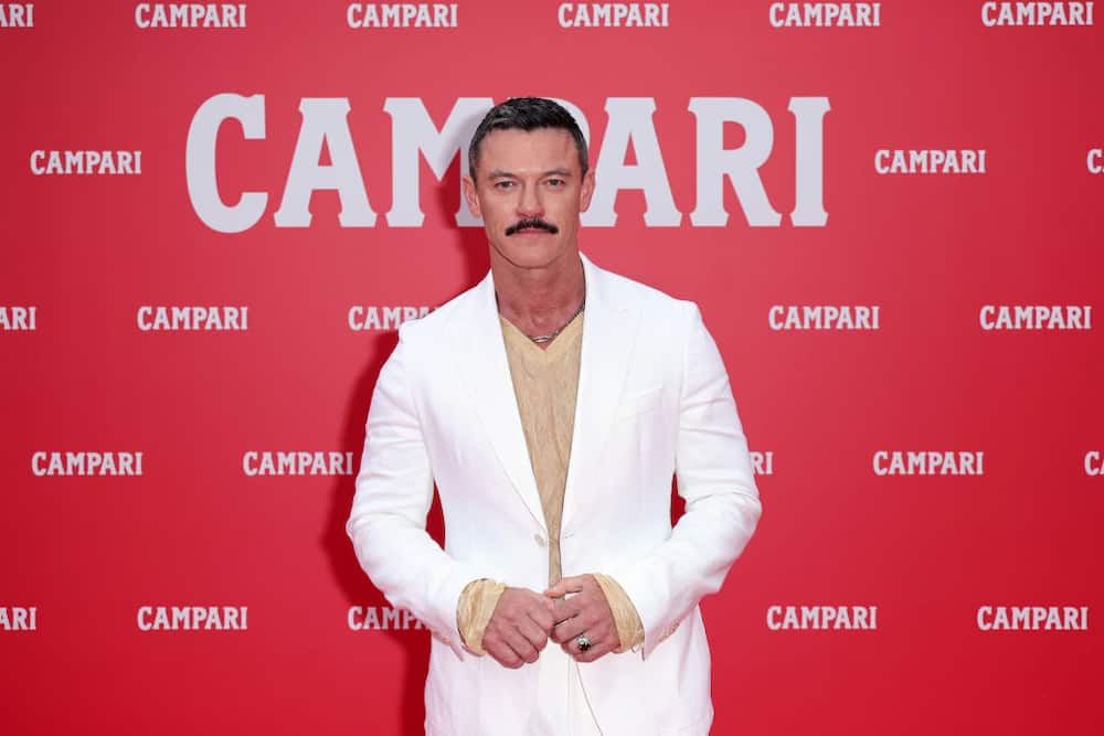 Luke Evans at the Campari: Discover Red beach aperitif during the 76th Cannes Film Festival