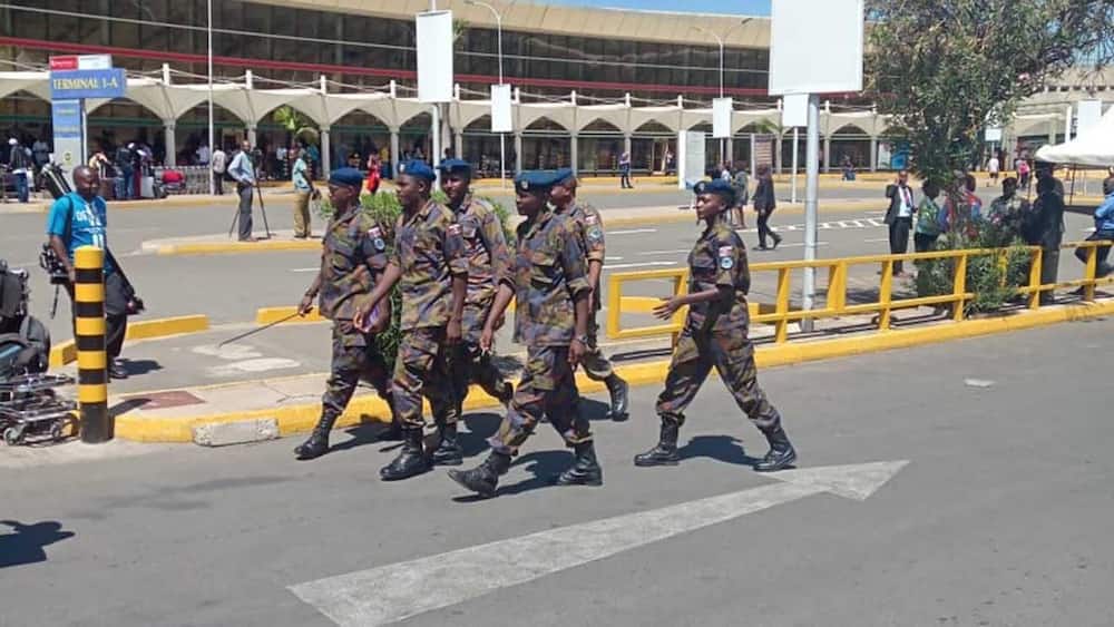 KDF takes over operations at JKIA amid standoff between govt and aviation workers